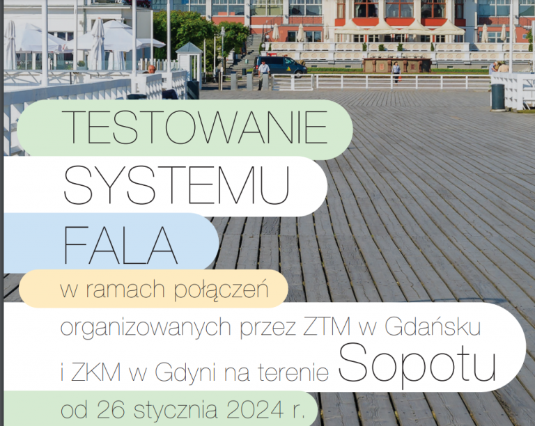 Aktualizacja zasad korzystania z Systemu FALA w Sopocie