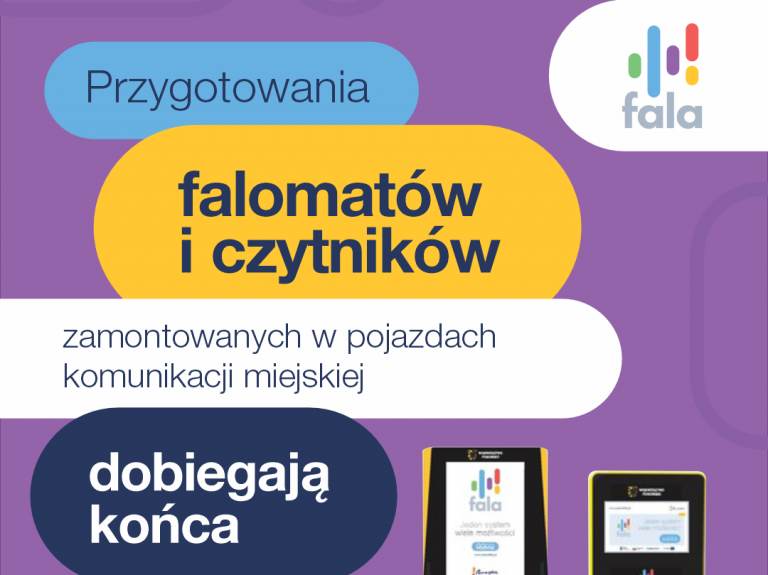 Już wkrótce uruchomienie falomatów i czytników w Trójmieście – załóż konto w Systemie FALA